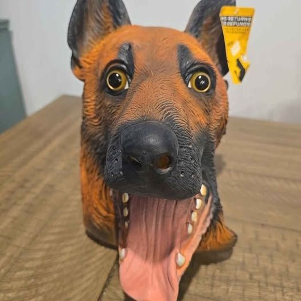 Dog Head Mask Halloween Party Dog Costume Masks Mask Underdog Costume Latex